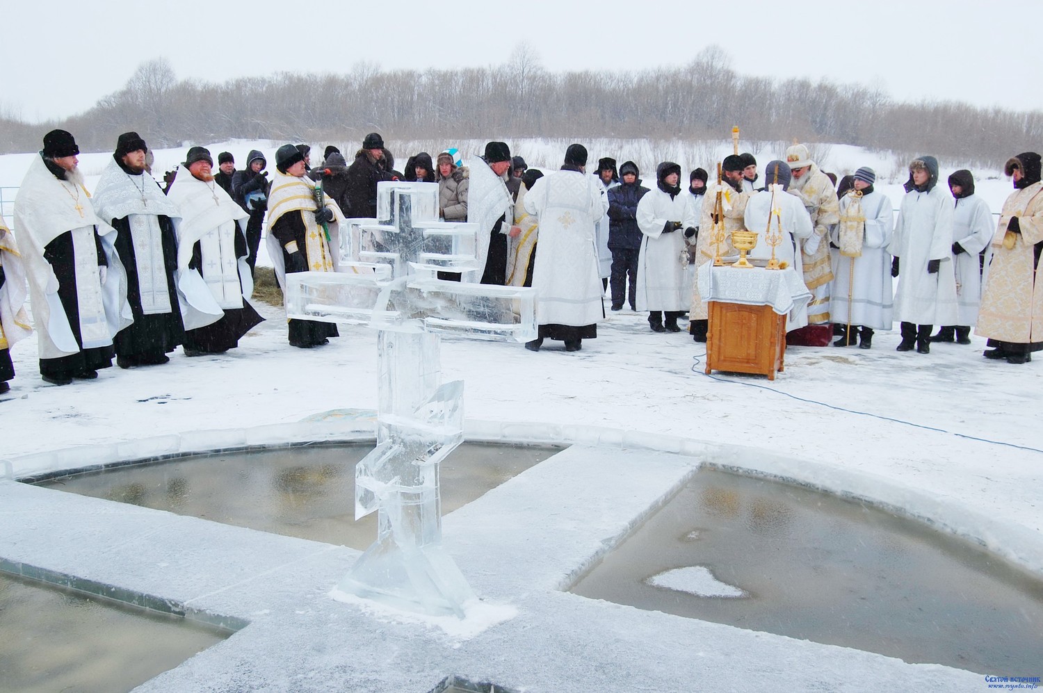 Крещенские купания в Козьмодемьянске