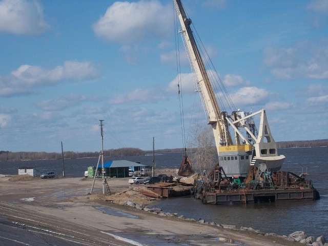 Запланированное изменение в обустройстве причала